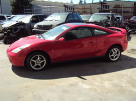 2000 TOYOTA CELICA GT-S MODEL 1.8L MT 6 SPEED FWD COLOR RED Z13539