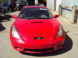 2000 TOYOTA CELICA GT-S MODEL 1.8L MT 6 SPEED FWD COLOR RED Z13539