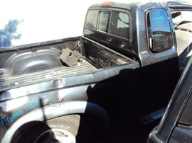 2002 TOYOTA TACOMA XTRA CAB PRE-RUNNER 3.4L V6 AT 4X4 WITH REAR DIFF LOCK COLOR BLACK Z14771