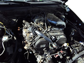 2002 TOYOTA TACOMA XTRA CAB PRE-RUNNER 3.4L V6 AT 4X4 WITH REAR DIFF LOCK COLOR BLACK Z14771