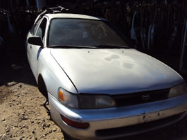 1993 TOYOTA COROLLA 4 DOOR SEDAN STD MODEL 1.6L AT 3SPEED FWD COLOR SILVER Z14751