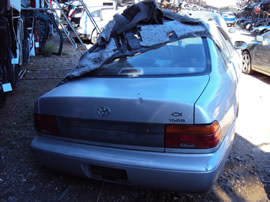 1993 TOYOTA COROLLA 4 DOOR SEDAN STD MODEL 1.6L AT 3SPEED FWD COLOR SILVER Z14751