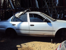 1993 TOYOTA COROLLA 4 DOOR SEDAN STD MODEL 1.6L AT 3SPEED FWD COLOR SILVER Z14751