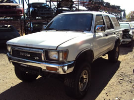 1990 TOYOTA 4RUNNER SR5 MODEL 3.0L V6 AT 4X4 COLOR WHITE Z14770