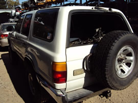 1990 TOYOTA 4RUNNER SR5 MODEL 3.0L V6 AT 4X4 COLOR WHITE Z14770