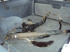 1993 TOYOTA 4RUNNER SR5 MODEL 3.0L V6 AT 4X4 COLOR BLACK  Z14774