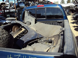 2005 TOYOTA TACOMA ACCES CAB SR5 MODEL 4.0L V6 MT 6 SPEED 4X4 COLOR BLUE Z14777