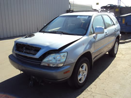 2002 LEXUS RX300 3.0L V6 AT AWD COLOR SILVER Z13544