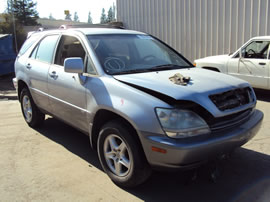 2002 LEXUS RX300 3.0L V6 AT AWD COLOR SILVER Z13544
