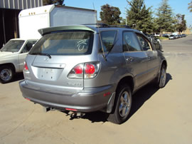 2002 LEXUS RX300 3.0L V6 AT AWD COLOR SILVER Z13544