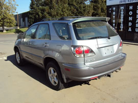 2002 LEXUS RX300 3.0L V6 AT AWD COLOR SILVER Z13544