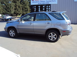2002 LEXUS RX300 3.0L V6 AT AWD COLOR SILVER Z13544