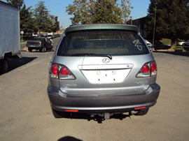 2002 LEXUS RX300 3.0L V6 AT AWD COLOR SILVER Z13544