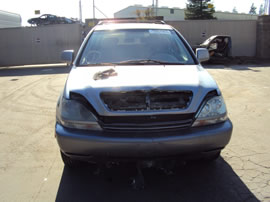 2002 LEXUS RX300 3.0L V6 AT AWD COLOR SILVER Z13544