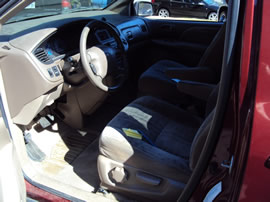 2001 TOYOTA SIENNA VAN 5 DOOR DUAL SLIDE SIDE DOORS LE MODEL 3.0L V6 AT FWD COLOR RED Z13546