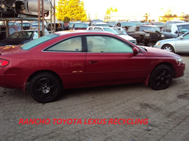 1999 TOYOTA SOLARA 2 DOOR CPE SE MODEL 3.0L V6 AT FWD COLOR RED Z14787