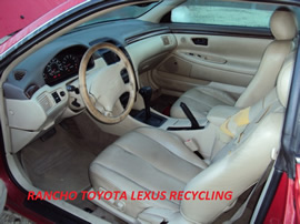 1999 TOYOTA SOLARA 2 DOOR CPE SE MODEL 3.0L V6 AT FWD COLOR RED Z14787