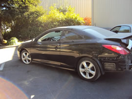 2004 TOYOTA SOLARA 2 DOOR COUPE SE MODEL 3.3L V6 AT FWD COLOR BLACK Z13547
