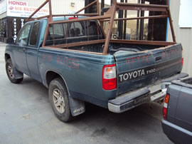 1997 TOYOTA T100 PICK UP XTRA CAB SR5 MODEL 3.4L V6 AT 4X4 COLOR GREEN Z13552