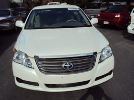 2009 TOYOTA AVALON XL MODEL 4 DOOR SEDAN 3.5L V6 AT FWD COLOR WHITE Z13553