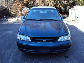 2000 TOYOTA COROLLA SEDAN CE MODEL 1.8L AT FWD COLOR WHITE Z13557