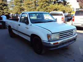 1994 TOYOTA PICK UP T100 MODEL REGULAR CAB 3.0L V6 MT 2WD COLOR WHITE Z13559