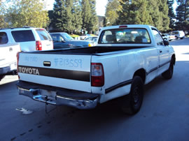 1994 TOYOTA PICK UP T100 MODEL REGULAR CAB 3.0L V6 MT 2WD COLOR WHITE Z13559