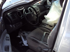 2005 TOYOTA TACOMA  ACCESS CAB SR5 PRE-RUNNER MODEL 4.0L V6 AT 2WD COLOR SILVER Z13561