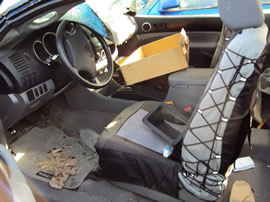 2005 TOYOTA TACOMA XTRA CAB SR5 MODEL 2.7L AT 2WD COLOR BLUE Z13567