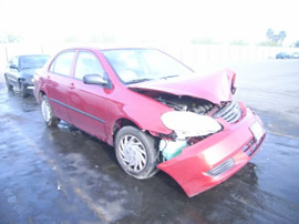 2003 TOYOTA COROLLA 4CYL. AUTOMATIC TRANSMISSION , STK # Z10087