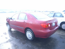 2003 TOYOTA COROLLA 4CYL. AUTOMATIC TRANSMISSION , STK # Z10087