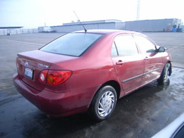 2003 TOYOTA COROLLA 4CYL. AUTOMATIC TRANSMISSION , STK # Z10087
