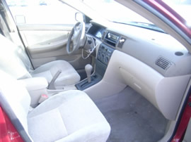 2003 TOYOTA COROLLA 4CYL. AUTOMATIC TRANSMISSION , STK # Z10087