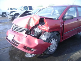 2003 TOYOTA COROLLA 4CYL. AUTOMATIC TRANSMISSION , STK # Z10087