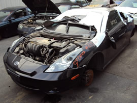 2003 TOYOTA CELICA GT MODEL 1.8L MT 5 SPEED FWD COLOR BLACK Z13569