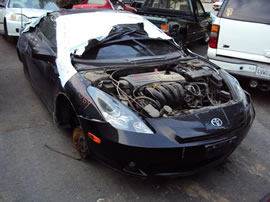 2003 TOYOTA CELICA GT MODEL 1.8L MT 5 SPEED FWD COLOR BLACK Z13569