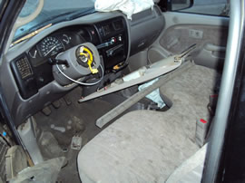 2003 TOYOTA TACOMA TRUCK REGULAR CAB DLX MODEL 2.4L MT 5SPEED 2WD COLOR BLACK Z13570