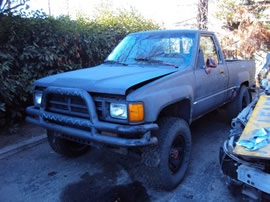 2003 TOYOTA TACOMA TRUCK REGULAR CAB DLX MODEL 2.4L MT 5SPEED 2WD COLOR BLACK Z13570