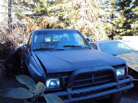 2003 TOYOTA TACOMA TRUCK REGULAR CAB DLX MODEL 2.4L MT 5SPEED 2WD COLOR BLACK Z13570