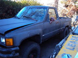 2003 TOYOTA TACOMA TRUCK REGULAR CAB DLX MODEL 2.4L MT 5SPEED 2WD COLOR BLACK Z13570