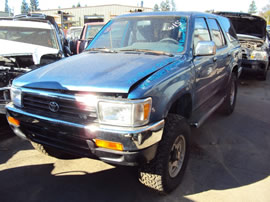 1992 TOYOTA 4RUNNER SR5 MODEL 3.0L V6 MT 4X4 COLOR BLUE Z13573