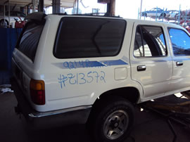 1992 TOYOTA 4 RUNNER SR5 MODEL 3.0L V6 AT 4X4 COLOR WHITE Z13572