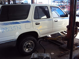 1992 TOYOTA 4 RUNNER SR5 MODEL 3.0L V6 AT 4X4 COLOR WHITE Z13572