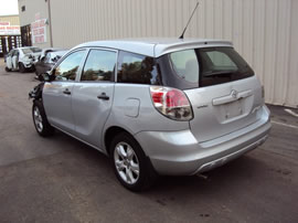 2008 TOYOTA MATRIX 4 DOOR STANDARD MODEL 1.8L VVTI AT FWD COLOR SILVER Z13577