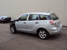 2008 TOYOTA MATRIX 4 DOOR STANDARD MODEL 1.8L VVTI AT FWD COLOR SILVER Z13577