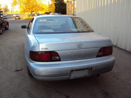 1996 TOYOTA CAMRY 4 DOOR SEDAN XLE MODEL 2.2L 4CYL CA EMISSIONS AT FWD COLOR SILVER Z13578