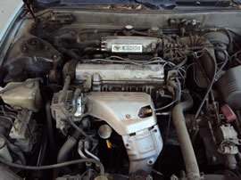 1996 TOYOTA CAMRY 4 DOOR SEDAN XLE MODEL 2.2L 4CYL CA EMISSIONS AT FWD COLOR SILVER Z13578