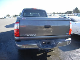 2005 TOYOTA TUNDRA 4 DOOR SR5 MODEL 4.L V8 AT 2WD COLOR GRAY STK Z12244