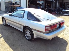 1989 TOYOTA SUPRA 5 SPEED TRANSMISSION, COLOR- SILVER STK# Z10097