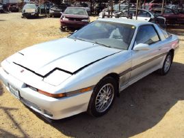 1989 TOYOTA SUPRA 5 SPEED TRANSMISSION, COLOR- SILVER STK# Z10097